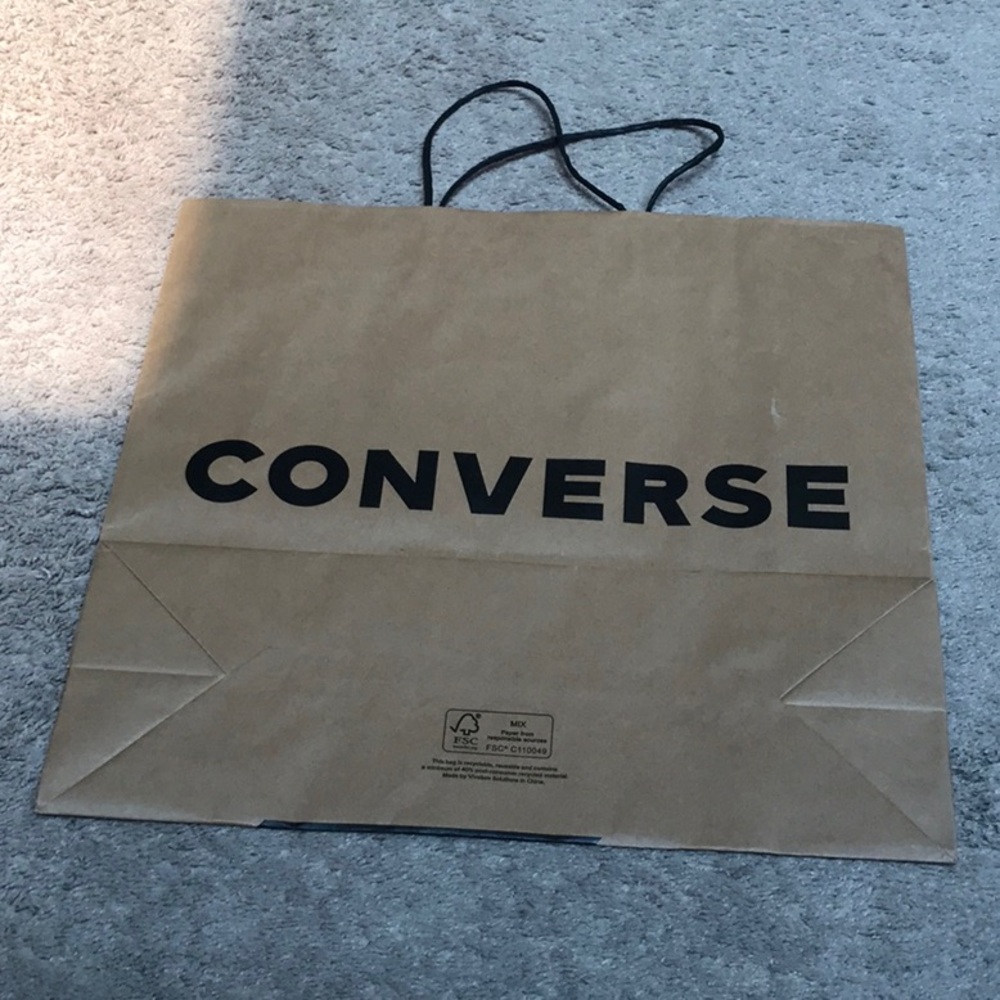 CONVERSE Shopping Paper Bag